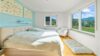 360°-Rundgang | Großes Einfamilienhaus mit Einliegerwohnung in wunderschöner ruhiger Randlage - Schlafzimmer im Obergeschoss mit traumhaftem Blick in die Natur